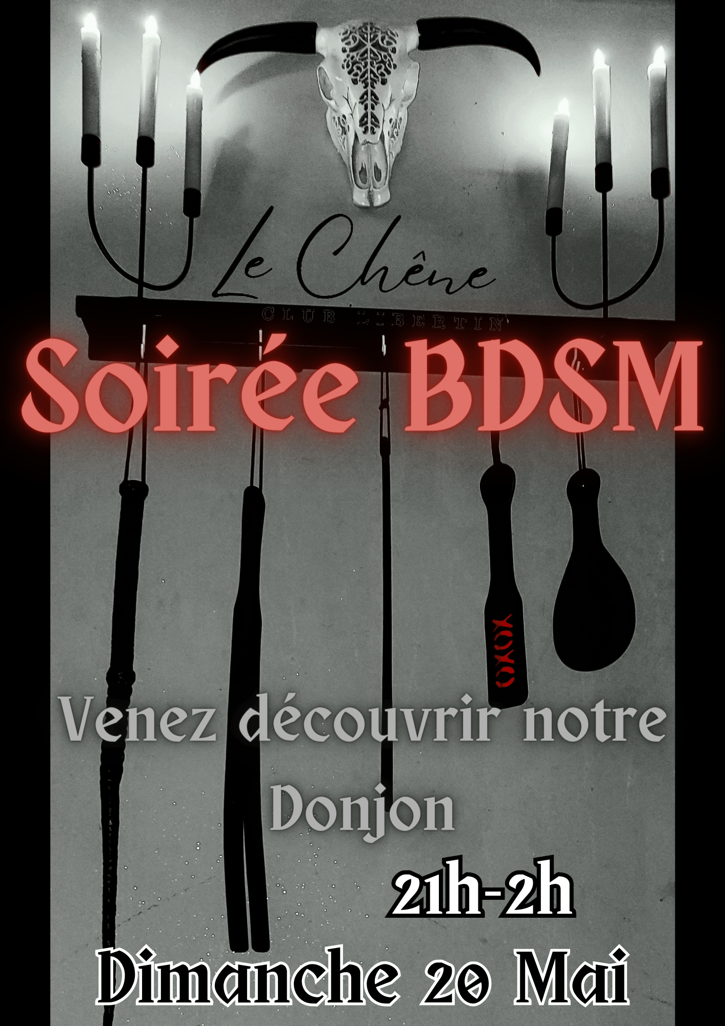 SOIREE BDSM - Le Chêne Club